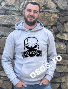 Hanorace personalizate bărbaţi - Hanorac bărbătesc - Audi gas mask