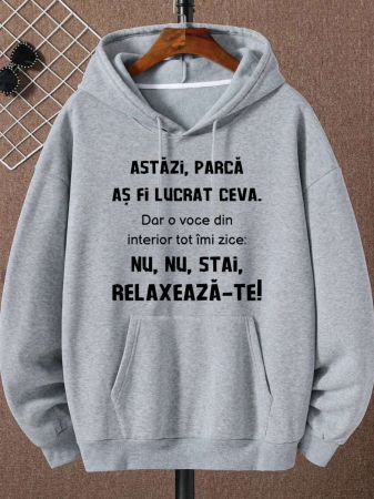 Hanorace personalizate damă - HANORAC PERSONALIZAT DAMA - Astazi, parca as fi lucrat ceva