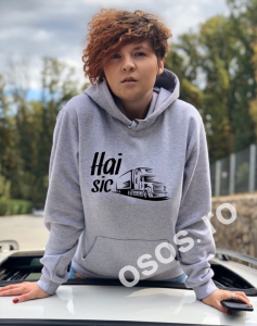 Hanorace cu gluga personalizate - Hanorac personalizat damă - Hai sictir