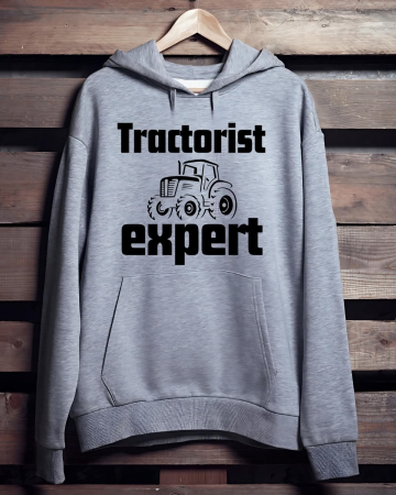 Hanorace cu Tractoare - HANORAC PERSONALIZAT PENTRU BARBATI - Tractorist expert