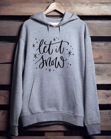 Crăciun - HANORAC PERSONALIZAT PENTRU BARBATI - Let it Snow