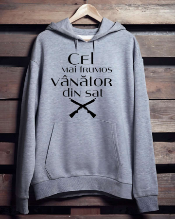 Hanorace vanatori - HANORAC PERSONALIZAT PENTRU VANATORI - Cel mai frumos vanator din sat