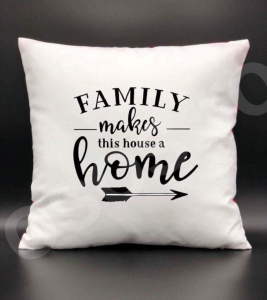 Perne personalizate - Pernă - Family - make this house a home