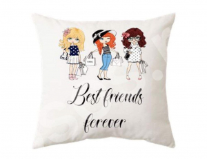 Perne personalizate - Pernă - Best friends forever