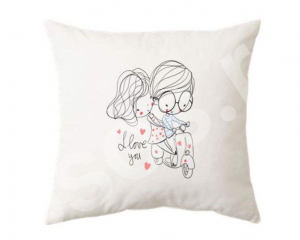 Perne personalizate - Pernă - I love you