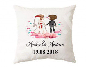 Perne personalizate - Pernă - Andrei & Andreea