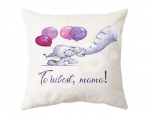 Perne personalizate - Pernă - Te iubesc mama