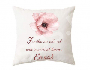 Perne personalizate - Pernă - Familia este totul