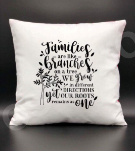 Perne personalizate - Pernă - Families are like braches on a tree