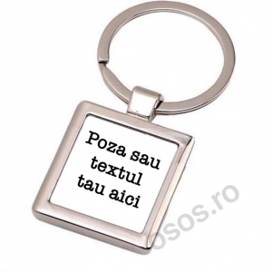 Personalizari La Comanda - Personalizeaza Breloc Metalic