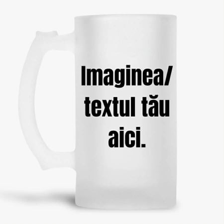 Halbe personalizate - Personalizează tu halba