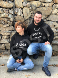 Valentine's Day - Set hanorace personalizate - Zână şi Haiduc