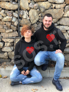 Valentine's Day - Set hanorace personalizate - Love