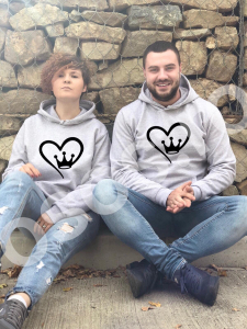Valentine's Day - Set hanorace personalizate - pentru îndrăgostiţi
