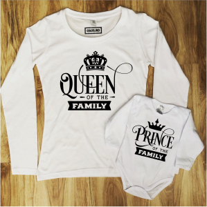 Set mama fiica/ Set mama fiu - Set mama fiu - Queen Prince