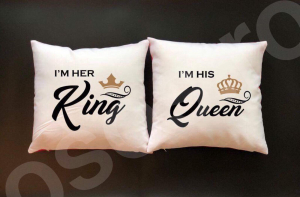 Valentine's Day - Set perne - I'm her King & I'm his Queen