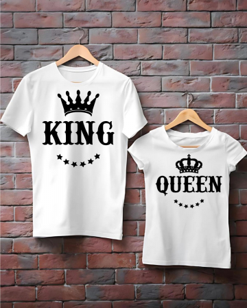 Seturi pentru cupluri - TRICOURI DE CUPLU - King Queen
