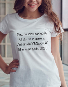 Tricouri care merg la scoala - Adio generală