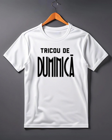 Tricouri de vacanta - TRICOU PERSONALIZAT PENTRU BARBATI - Tricou de duminica