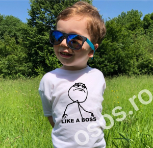 Tricouri personalizate copii - Tricou copii - Like a boss