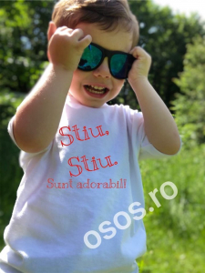 Tricouri personalizate copii - Tricou copii - Ştiu, ştiu. Sunt adorabil