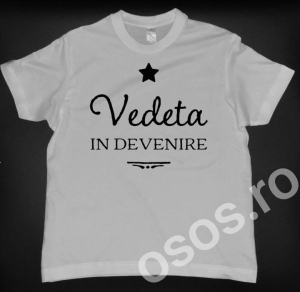 Tricouri personalizate copii - Tricou copii - Vedetă în devenire
