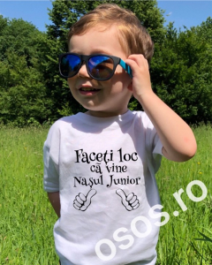 Căsătorie - Tricou copii - Faceţi loc că vine naşul junior