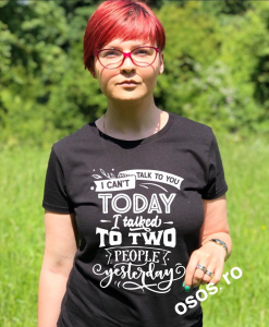 Tricouri Antisocial - Tricou dama - I can't talk to you today