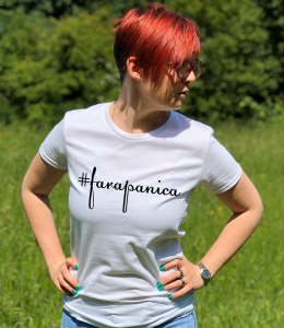 Tricouri motivationale - Tricou dama - Fara panica