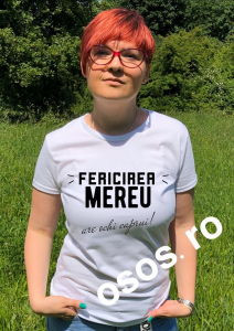 Tricouri personalizate damă - Tricou dama - Fericirea are mereu ochi caprui
