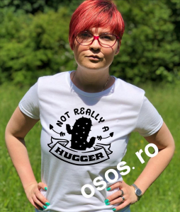 Tricouri Antisocial - Tricou dama - Not really a hugger