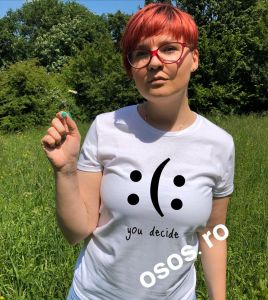 Tricouri motivationale - Tricou dama - You decide