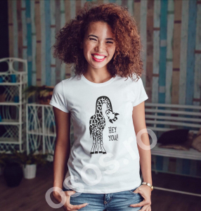 Tricouri de agatat - Tricou damă personalizat - Hey You