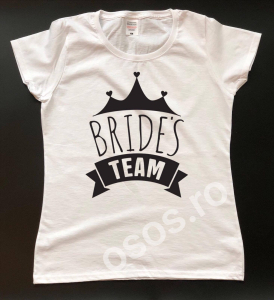 Căsătorie - Tricou damă personalizat - Bride's team