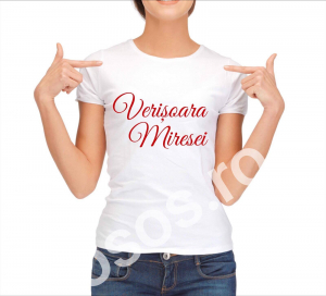 Căsătorie - Tricou damă personalizat - Verişoara miresei