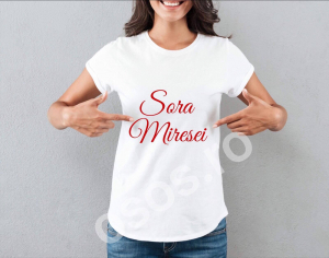 Căsătorie - Tricou damă personalizat - Sora Miresei
