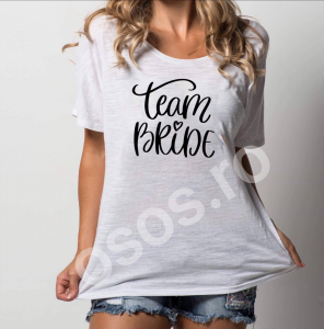 Căsătorie - Tricou damă personalizat -Team bride