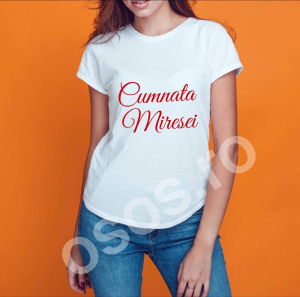 Căsătorie - Tricou damă personalizat - Cumnata miresei