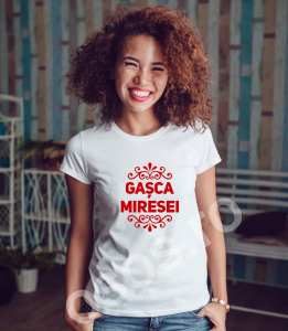 Căsătorie - Tricou damă personalizat - Gaşca Miresei