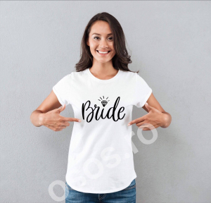 Căsătorie - Tricou personalizat - Bride