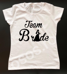 Căsătorie - Tricou damă personalizat - Team Bride