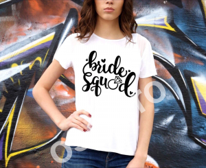 Căsătorie - Tricou damă personalizat - Bride squad