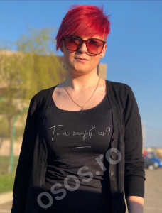 Tricouri personalizate - Tricou damă personalizat - Tu ai zâmbit azi?
