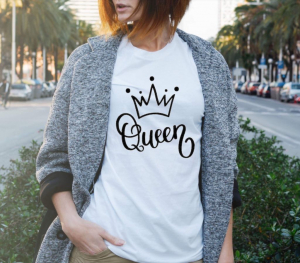 Tricouri de agatat - Tricou damă personalizat - Queen