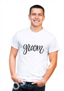 Căsătorie - Tricou personalizat bărbătesc - Groom