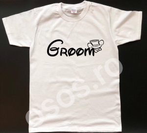 Căsătorie - Tricou personalizat bărbătesc - Groom.