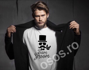 Căsătorie - Tricou personalizat bărbătesc - Team Groom
