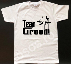 Căsătorie - Tricou personalizat bărbătesc - Team groom