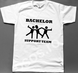 Căsătorie - Tricou personalizat bărbătesc - Bachelor support team