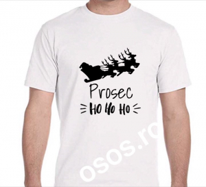 Crăciun - Tricou personalizat bărbătesc - Prosec Ho Ho Ho